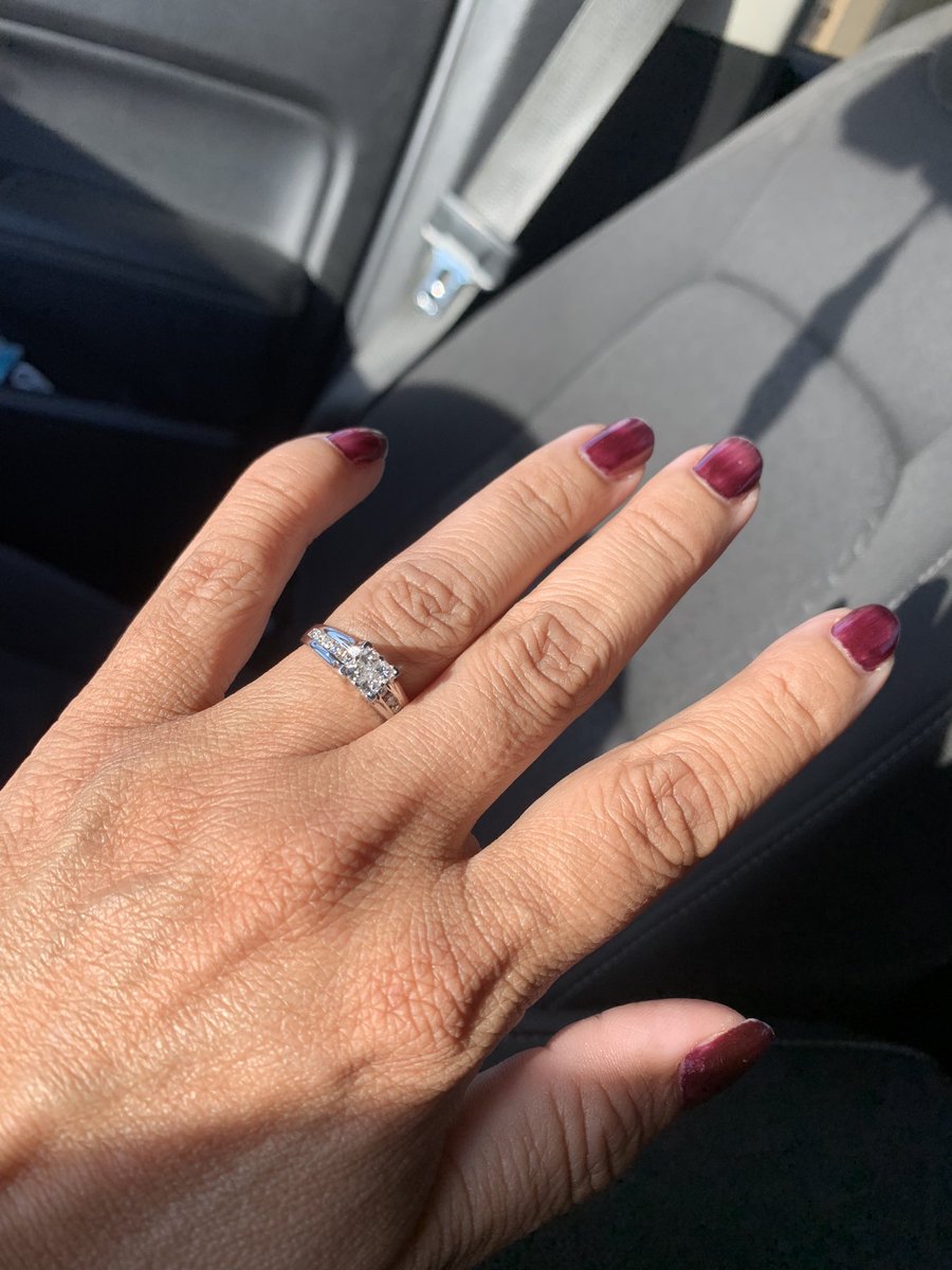 Officially engaged to my bff Rodney Jipol