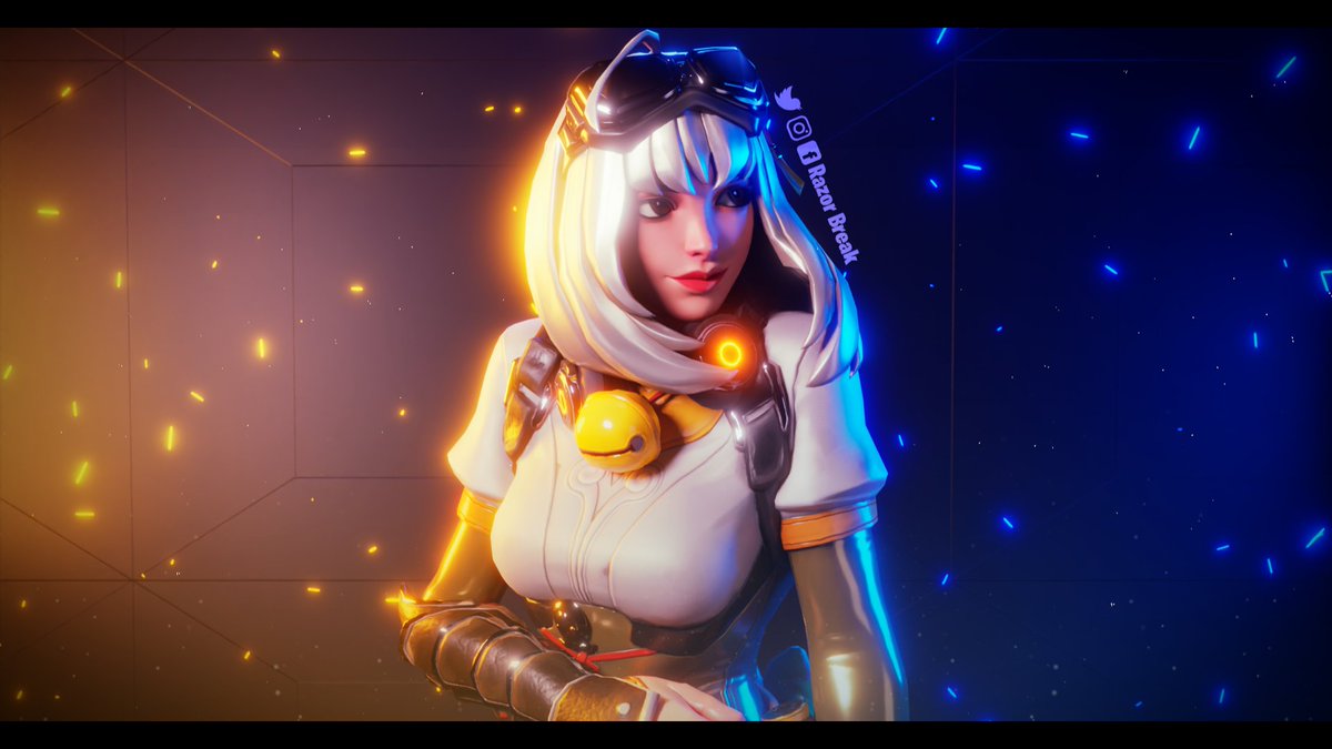 RazorBreak's tweet photo. The best girl is in the item shop 💛✨

Consider using the code RazorBreak if you want to buy her ✌️💙💛

#Fortnite #FortniteArt https://t.co/SwO3GKBoPh