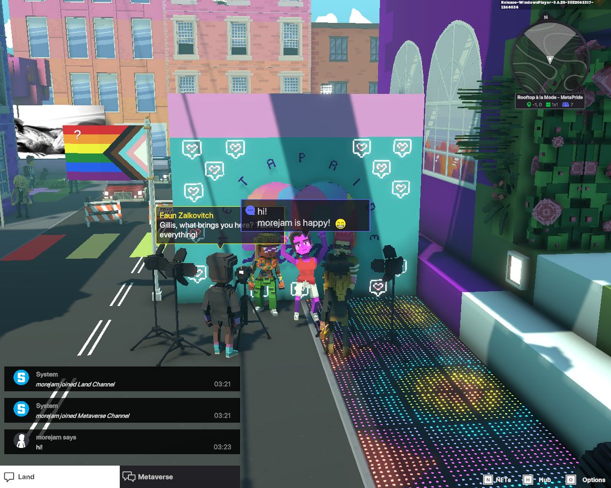 bukanri1985's tweet photo. @TheSandboxGame @METAPRIDELAND I just participated in the #BelongingWeek contest for a chance to win a Progress Flag NFT! Check out my screenshot below!
👇 https://t.co/Uei7nwfhvk