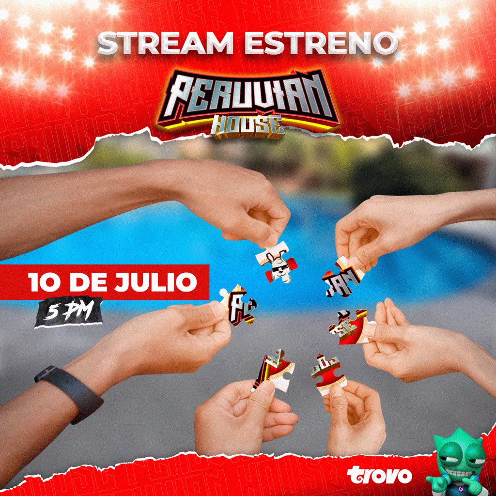 peruvianhousetv's tweet photo. Este domingo es nuestro STREAM ESTRENO 🎉 + HOUSE TOUR de la 🏡#PeruvianHouse con TODOS nuestros integrantes 🦙. Los esperamos en:
👉🏻 https://t.co/VEfs6sYVSy https://t.co/v8HaUEsmnD