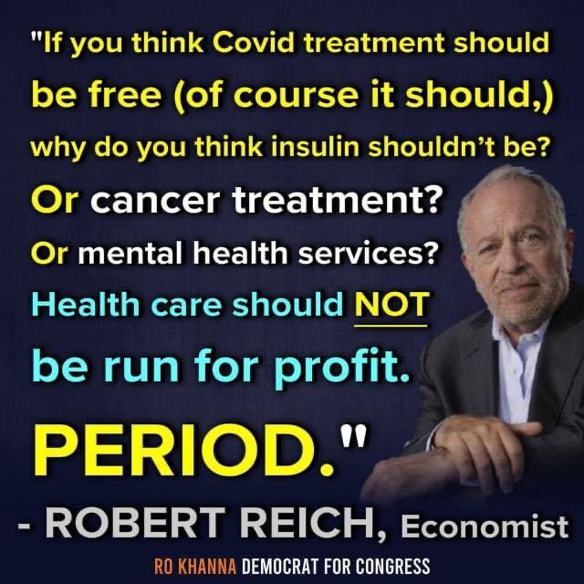 Countries with universal healthcare: Canada, UK, Denmark, France, Germany, Norway, Spain, Sweden, Switzerland.... The worst healthcare is run for profits! Every layer makes a profit. Insurance companies, finance companies, debt collectors, doctors, hospitals. #DemVoice1 #Fresh