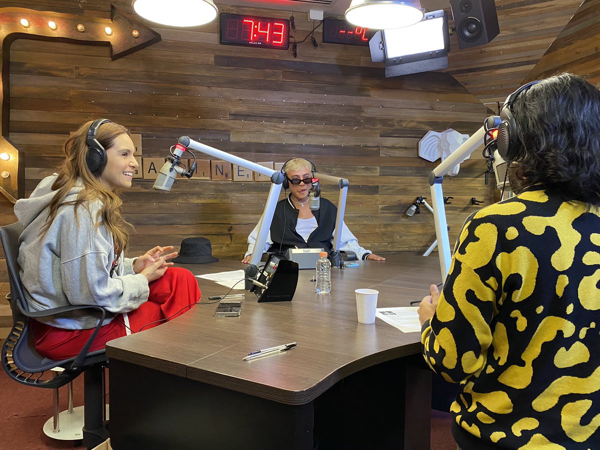 ExaFM's tweet image. Ya estamos con #RodContreras 😎 en #LaCaminera con @taniarin y @fran_hevia 🤪 ¡Estamos en el 104.9 FM 📻! 

📲exafm.com