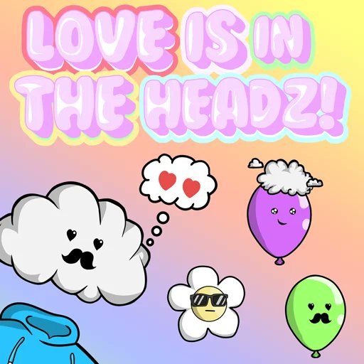Love is in the <a href="/AirheadzBSC/">Airheadz 🔸 BNBChain</a> 

#NFTCommunity <3 <3 <3