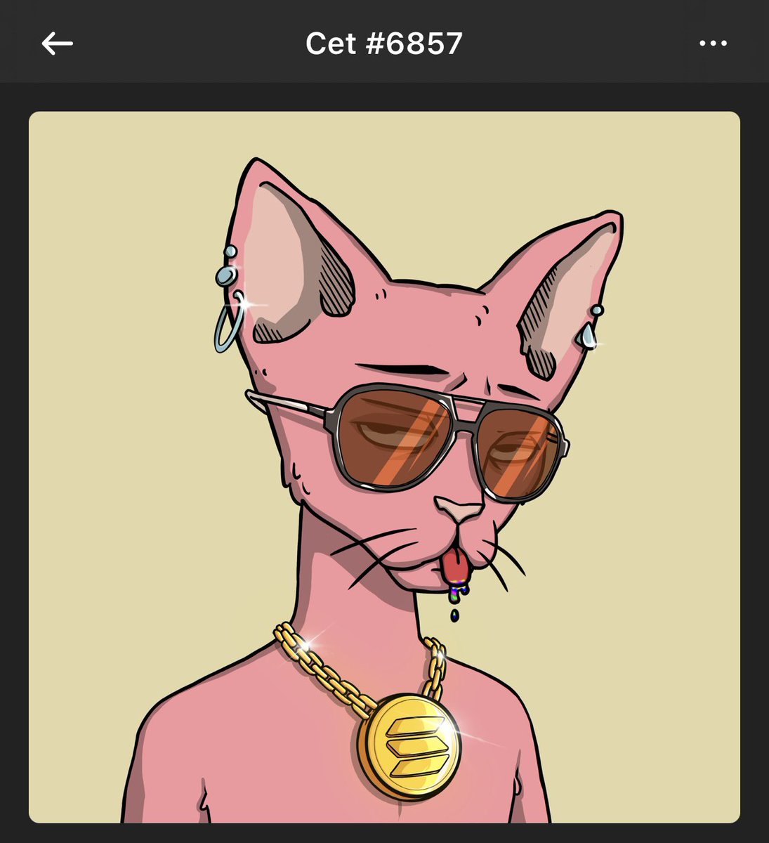 JUST BOUGHT THIS CLEAN MFER

FIRST CET IN MY COLLECTION

<a href="/CetsOnCreck/">CetsOnCreck is now CETS</a> MAYBE I HAVE TO CHANGE MY PFP NOW