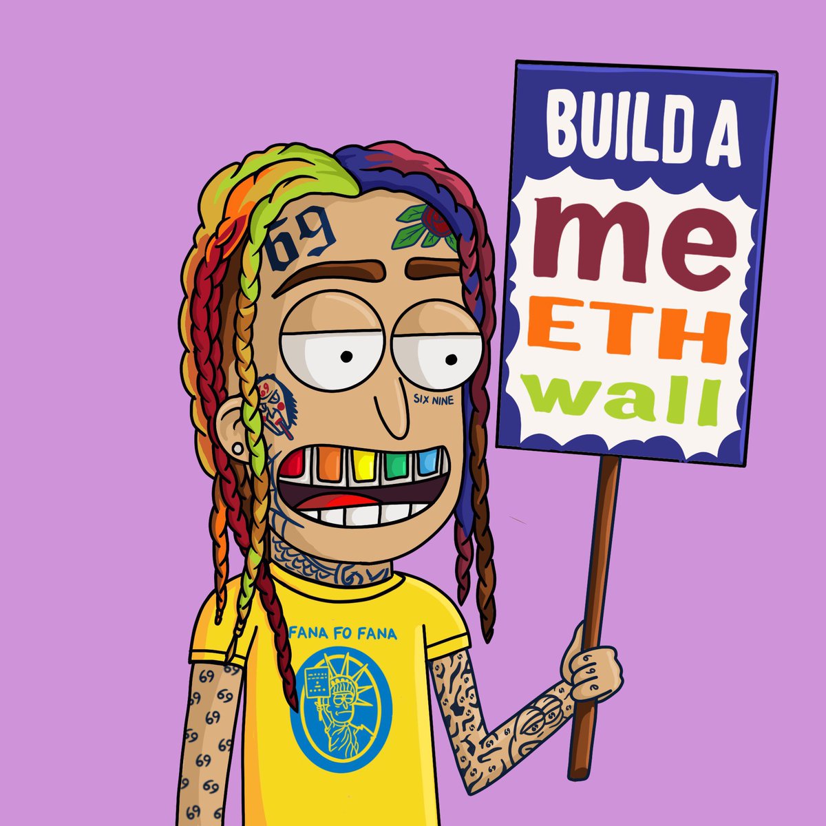 Just RT this tweet to let people know what’s the new @ of God Hates NFTees project

degen meme 4channers >>>>>>