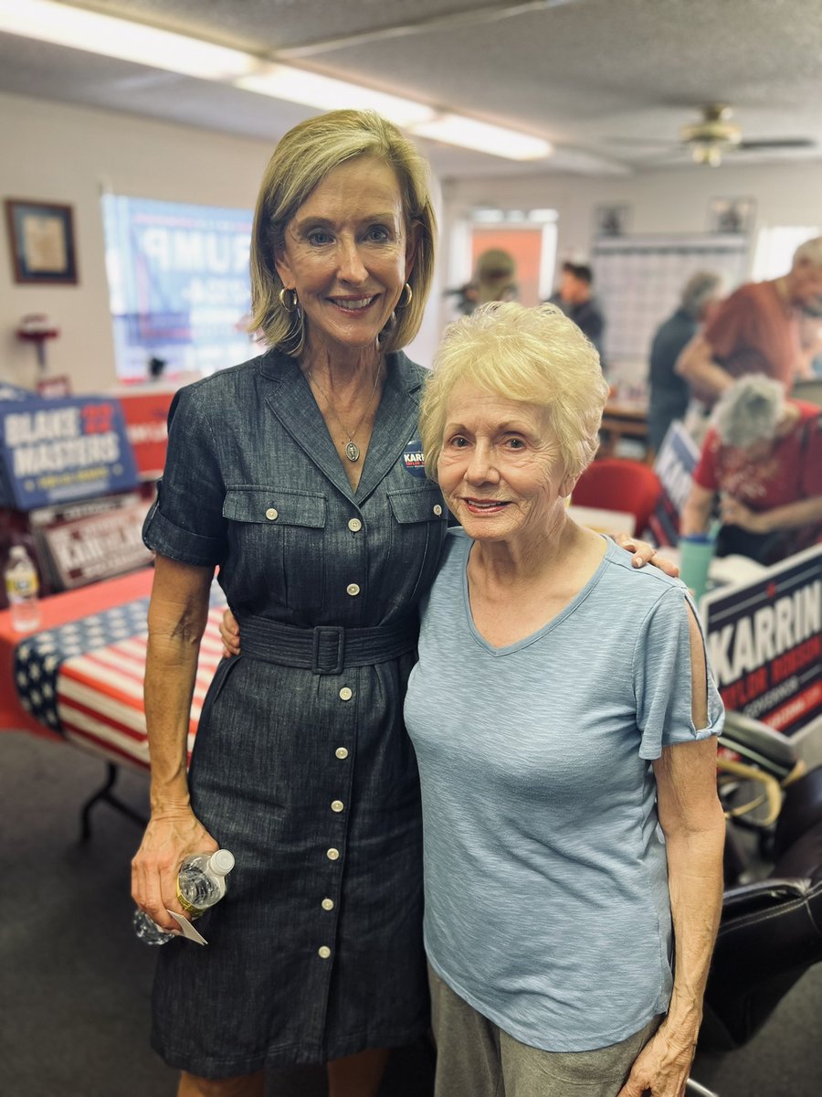 Karrin Taylor Robson for AZ Gov (@ktaylorrobson) on Twitter photo Just left another great meet-and-greet event with <a href="/MattSalmonAZ/">Matt Salmon</a> in Bullhead City! Thank you to everyone who came out to meet me this afternoon!
Next stop: Lake Havasu City!
#AZgov Just left another great meet-and-greet event with <a href="/MattSalmonAZ/">Matt Salmon</a> in Bullhead City! Thank you to everyone who came out to meet me this afternoon!
Next stop: Lake Havasu City!
#AZgov