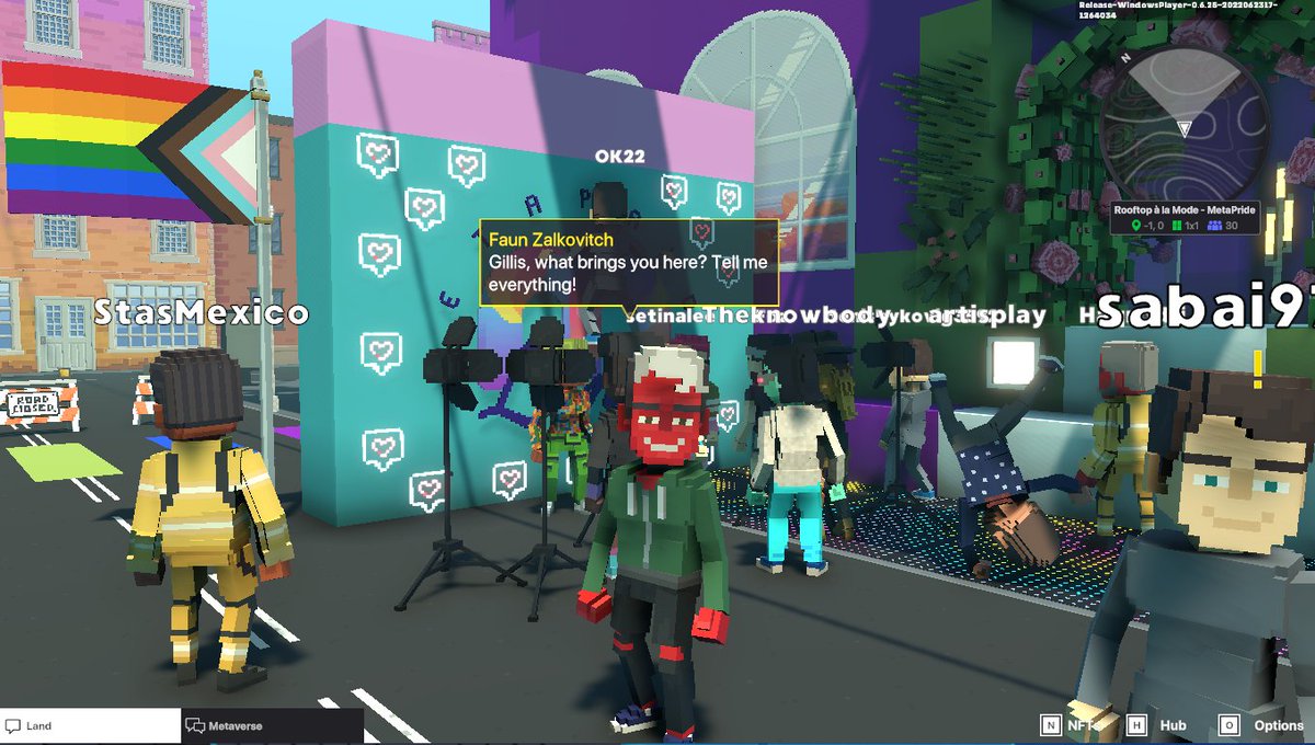 MusahDiaby's tweet photo. @TheSandboxGame @METAPRIDELAND I just participated in the #BelongingWeek contest for a chance to win a Progress Flag NFT! Check out my screenshot below!
👇 https://t.co/YhHWHBHwvO