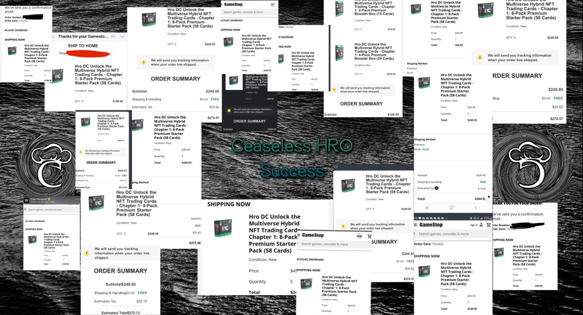CeaselessCooks's tweet photo. Who caught the GameStop shock drop on HRO? Ceaseless did. In fact, we notified members over a week in advance about this drop 👀 

Members received live texts directly to their phone when GameStop dropped their HRO allocation as well, giving them a head start 📲 https://t.co/kT0l9Bck4p