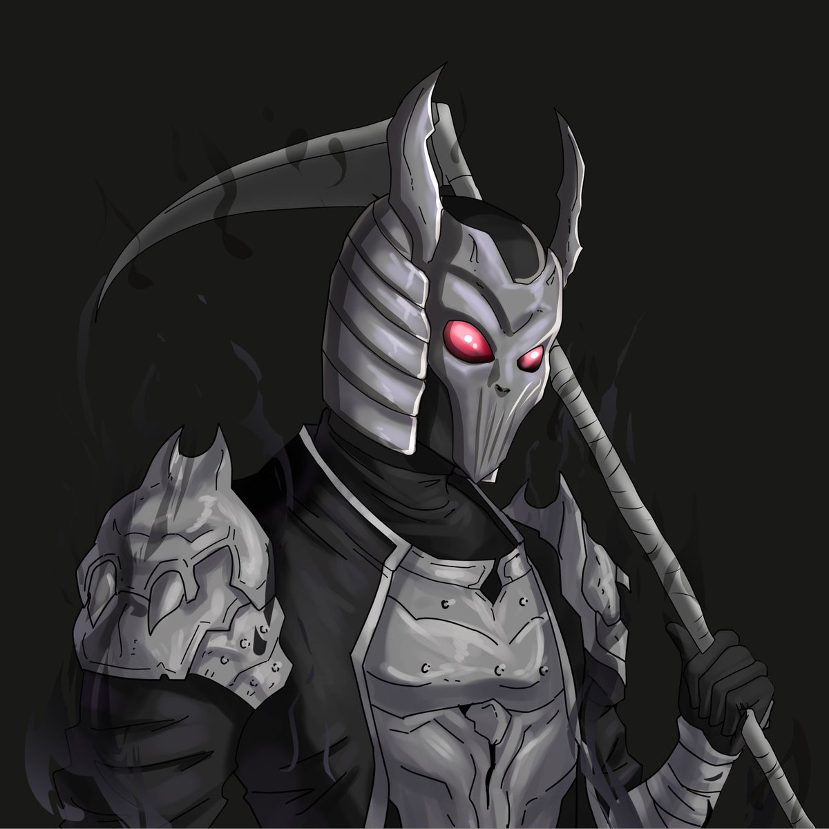 ⛩ Set reveal ⛩

#6: Shadow Elementalist
Pasive: Life Steal💀

#NFTs #NFTCommunity #NFT #nftarti̇st #NFTProject