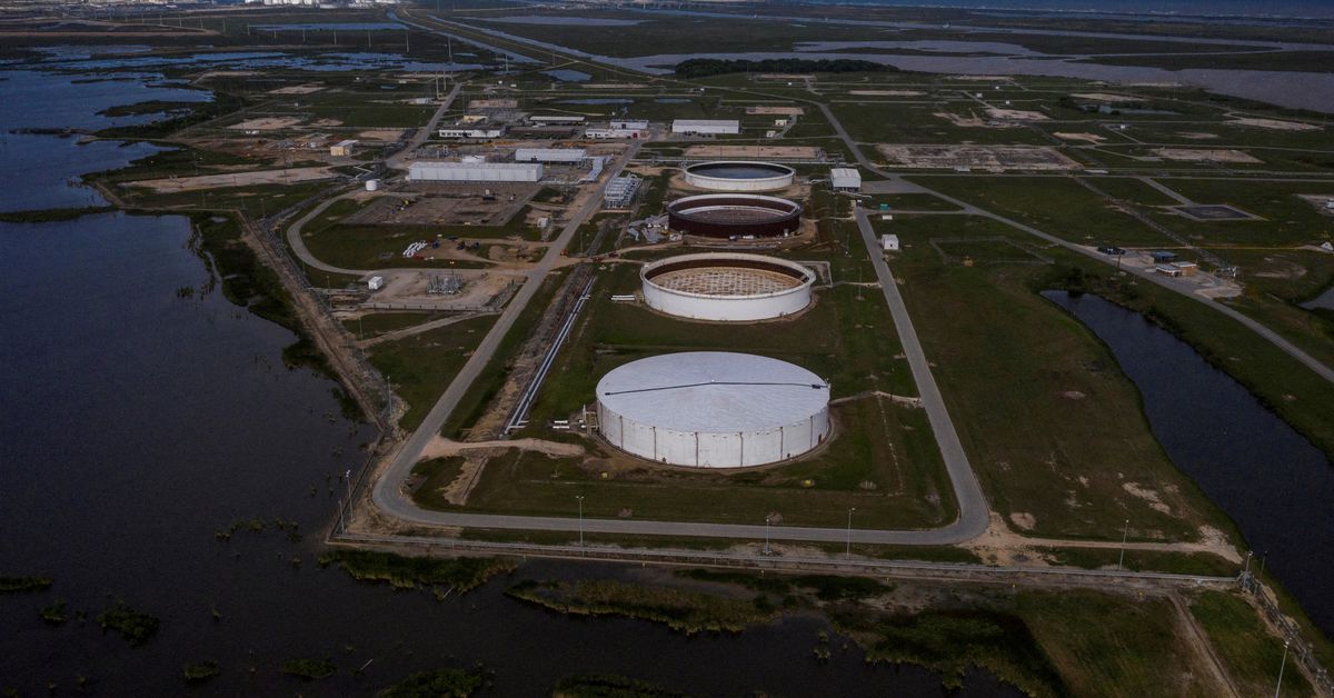 Reuters's tweet photo. Oil from U.S. reserves sent overseas as gasoline prices stay high https://t.co/MrZDckNk2D https://t.co/qaZiBd8SX6