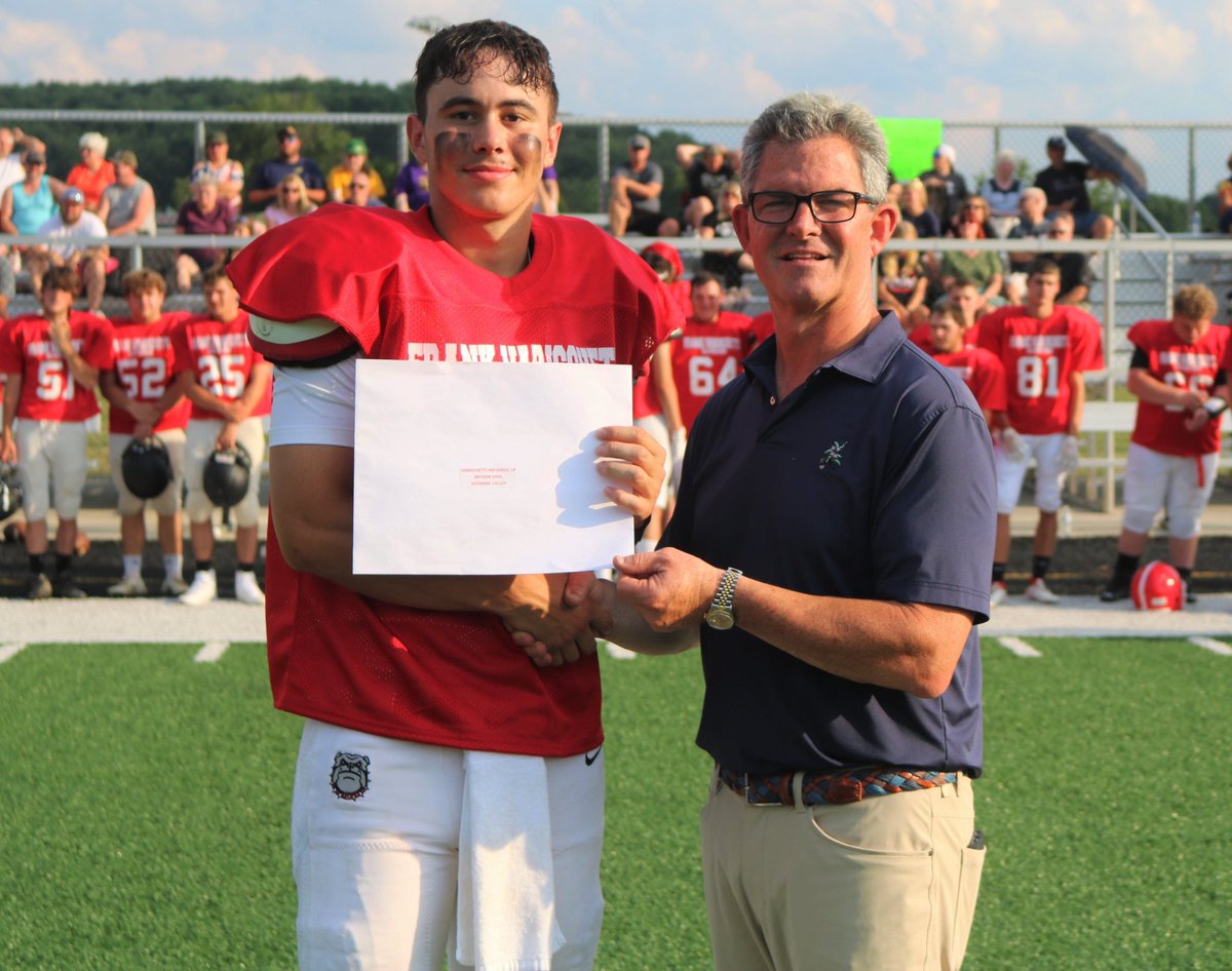 Thank you to Mr. Pete Varischetti and Varischetti Holdings, LP for awarding me a scholarship at Friday night’s game and for sponsoring the Senior All Star Game!! I had a blast and appreciate the opportunity to play one last game!!           <a href="/VarischettiLp/">Varischetti Holdings, LP</a>