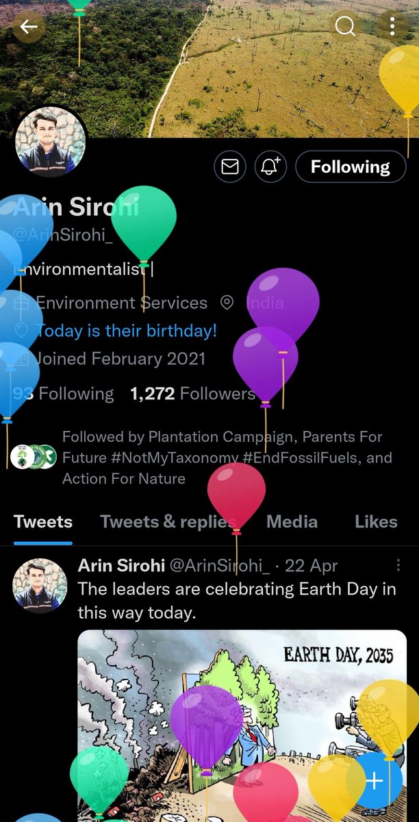 Happy Birthday 🎂🥳🎉 <a href="/ArinSirohi_/">arin</a>