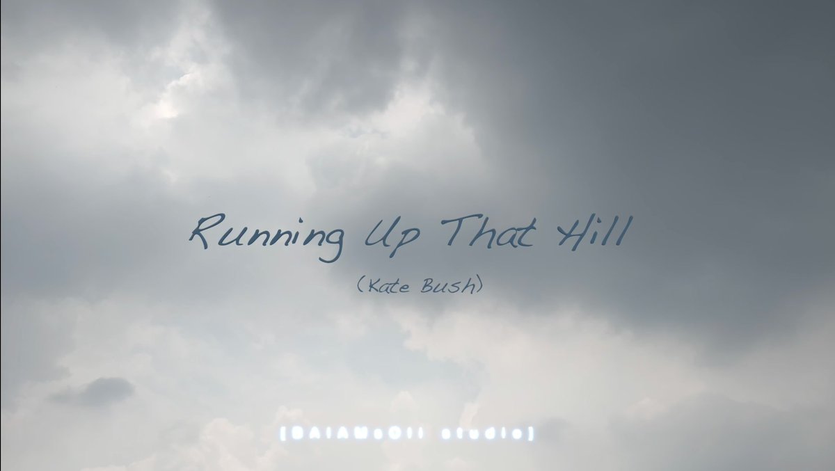 trimen77's tweet photo. It is not easy for anyone to break a habit.
It can't be helped that memory is erased over time.
But if you break a habit, you will remember it for longer.
You've changed without realizing it.
Kate Bush - Running Up That Hill (ART Music &amp; Video) https://t.co/KgXoitce2k - @YouTube https://t.co/nltSwF7VzB