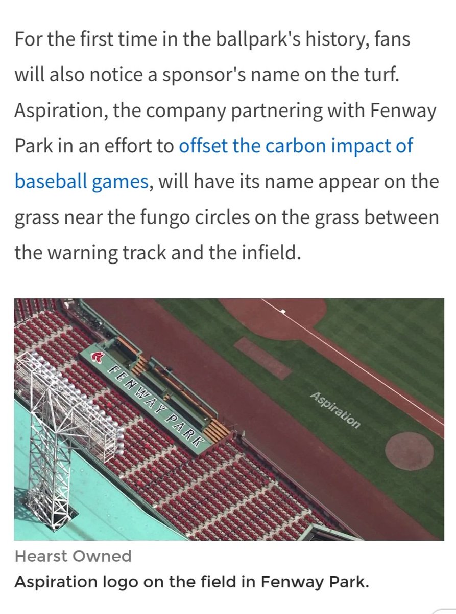 David_S_McKay's tweet photo. Hey #RedSoxNation Any photos showing @moderna_tx sign on Green Monstah and @Aspiration sign on baseline?  Plz share 🙏   @Johnincarlisle https://t.co/vdseA3IhHS