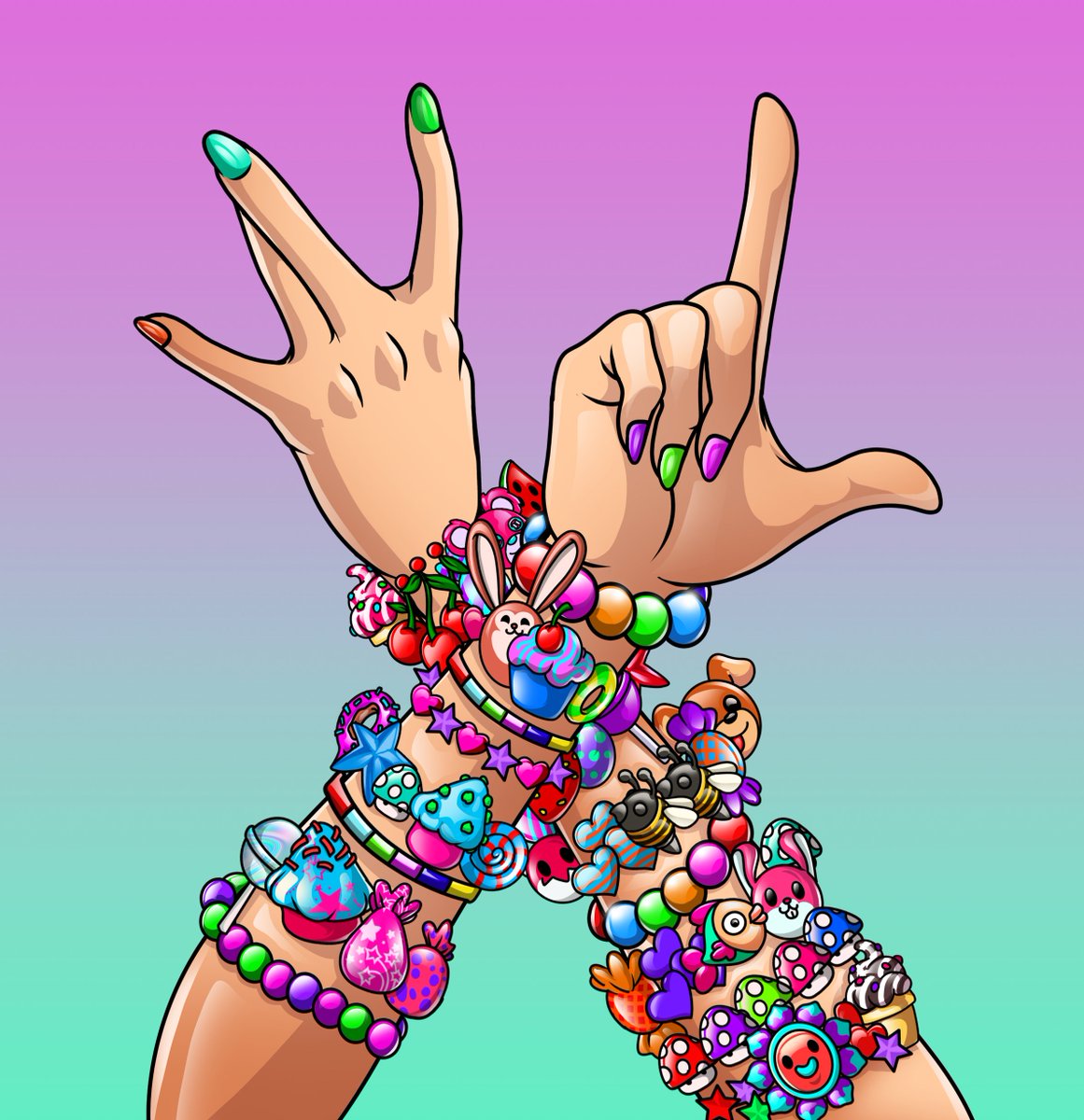 kandiraversnft's tweet image. First 999 people to react will have a chance at WL
🍬