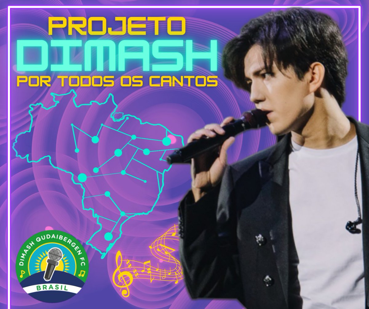 dimash_fcbrasil's tweet photo. DIMASH POR TODOS OS CANTOS é o nosso novo projeto para colocar Dimash em rádios regionais por todo o Brasil! 

💥Já são 3 rádios tocando #DimashQudaibergen  ! 💥
- Rádio @98fmcorreio de Campina Grande 
- @Rádio Bréscia Mais 91.9 FM 
- Radio Web Seguro

E isso é só o começo! https://t.co/JeSS9UYuTC