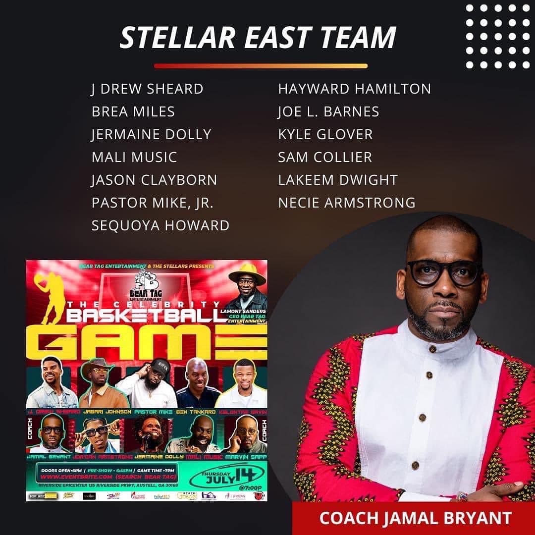 ListenIfyouWil1's tweet photo. Atlanta Georgia it’s going down Thursday, July 14th Stellar Award Weekend. Make sure to get your tickets!  Make sure you root for @iamtitusshowers  and Team West because they are guaranteeing a VICTORY!!!!! https://t.co/vqGqympmTY