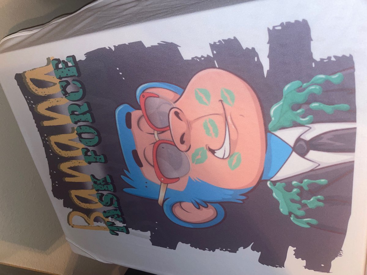 HotandPressed's tweet photo. Him: “Put my NFT on a shirt.” 

Me: “say less”😊

🚨Fresh off the press🚨🥵.

#NFTCommunity #shirtdesign #BTFA #HotandPressed #ETH #NFTsales #OpenSea https://t.co/heMD2cD0US