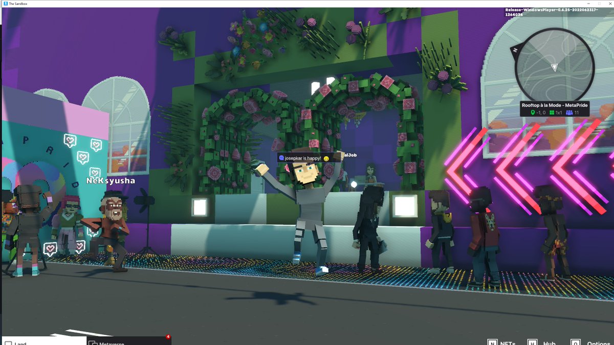 goh6764's tweet photo. @TheSandboxGame @METAPRIDELAND I just participated in the #BelongingWeek contest for a chance to win a Progress Flag NFT! Check out my screenshot below!
👇 https://t.co/xy8yQrwia0