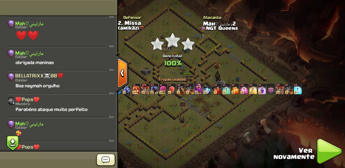 Guerra Boa!! Motivação nota mil!! Essas meninas são tops!!!❤ <a href="/NgtQueens/">NGT QUEENS</a>