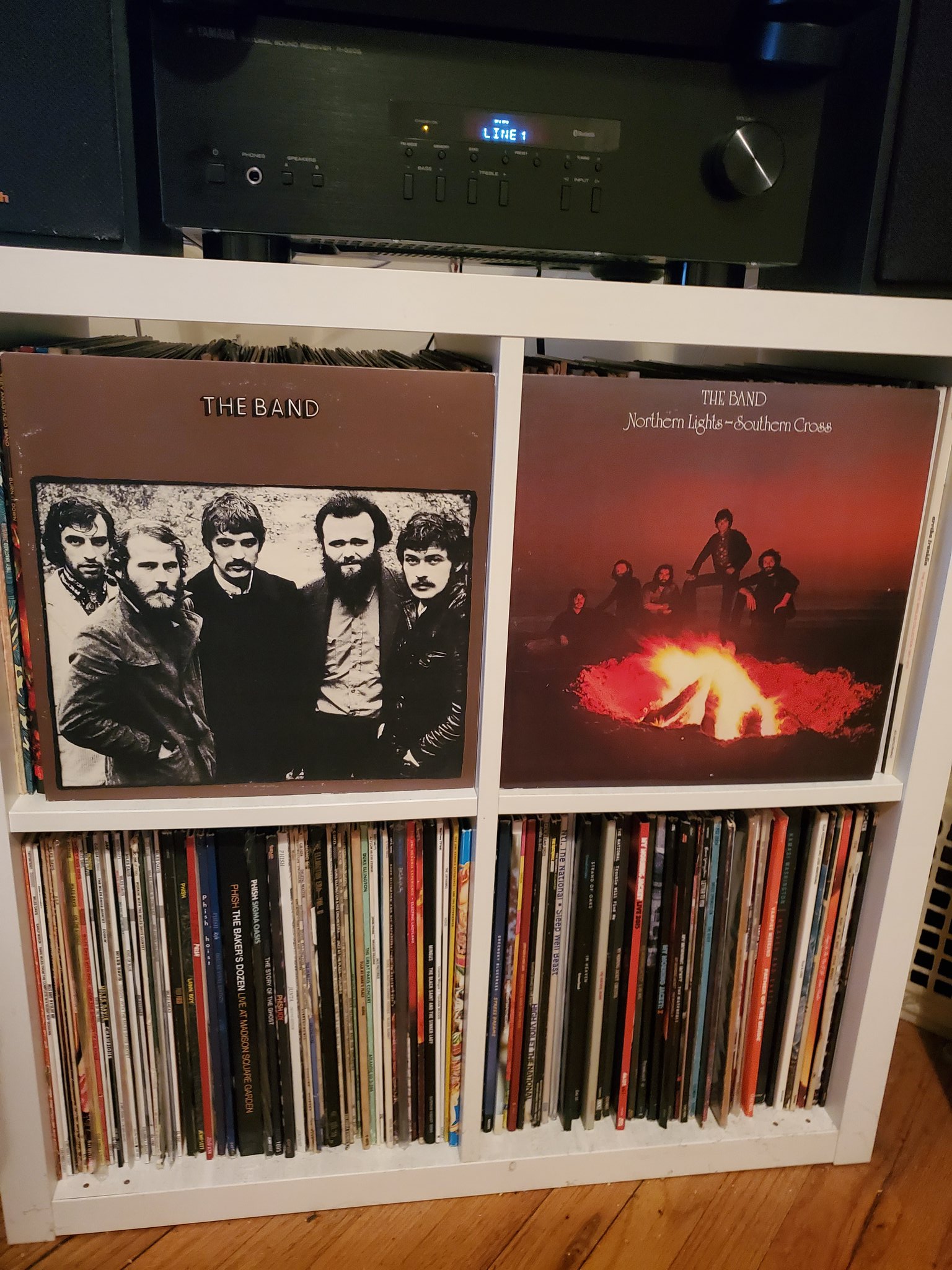 Happy Birthday Robbie Robertson. Obligatory The Band vinyl session. 