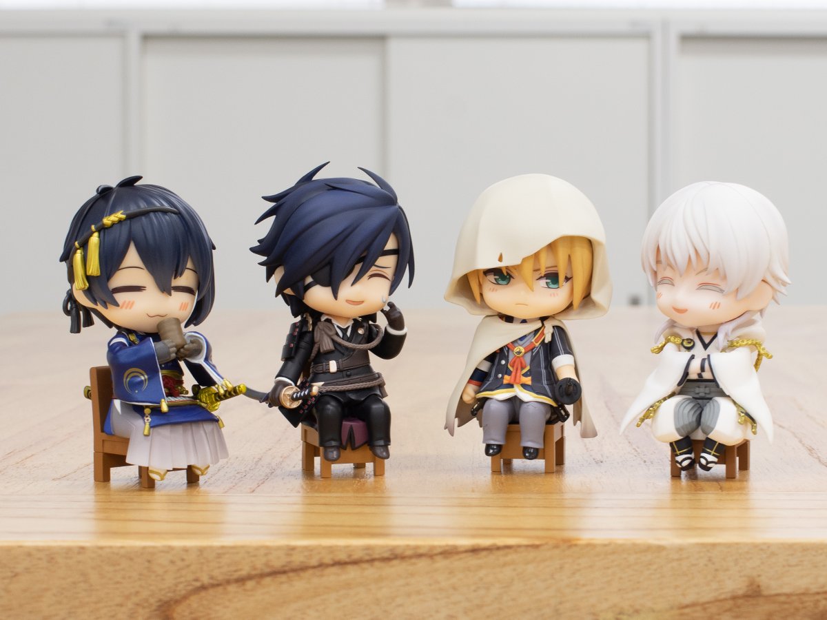 現品販売 刀剣乱舞 本丸博 つむぎ織掛け軸 鶴丸国永 fabiolandert.com