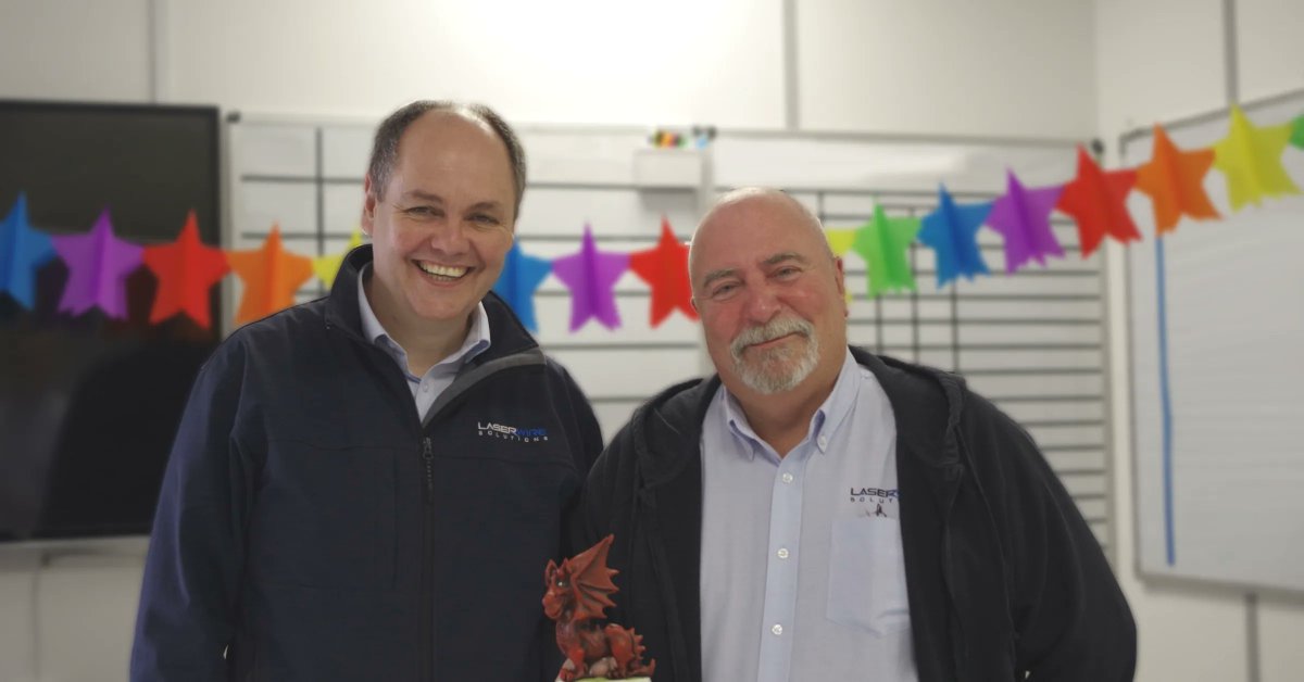 LaserWireSol's tweet image. Thank you for everything, Mario!

Our fantastic Operations Manager Mario is retiring and we want to say a special thank you for all his loyalty, hard work, and phenomenal leadership at Laser Wire Solutions.

Enjoy your retirement, Mario! 

#Retirement #OpsManager #Appreciation