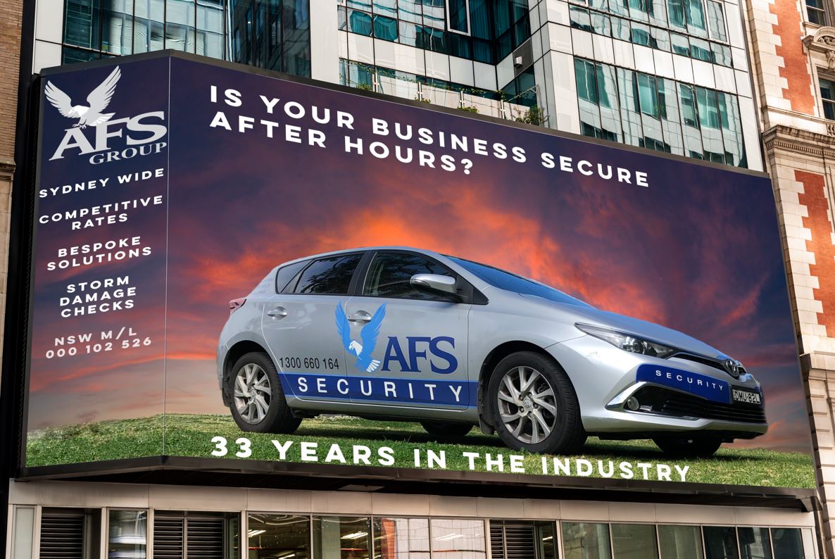 AFSGroup__'s tweet photo. Is your business secure after hours?
AFS Group has been providing peace of mind to business owners across Sydney for over 33 years. 

Give us a call on 1300 660 164 if you want peace of mind. https://t.co/UlhHLeMwaz