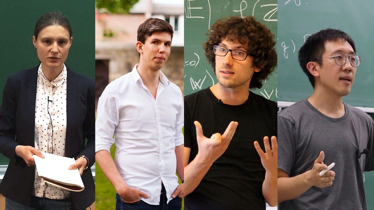 Radio3scienza's tweet photo. Ecco le #FieldsMedal2022: l’ucraina #MarynaViazovska il britannico #JamesMaynard, il francese #HugoDuminilCopin e il coreano-americano #JuneHuh.
Alle 11.30 facciamo la loro conoscenza con #CamilloDeLellis e @AlfioQuarteroni, membri della commissione per le #medaglieFields 2022 https://t.co/AQK63Adeyh