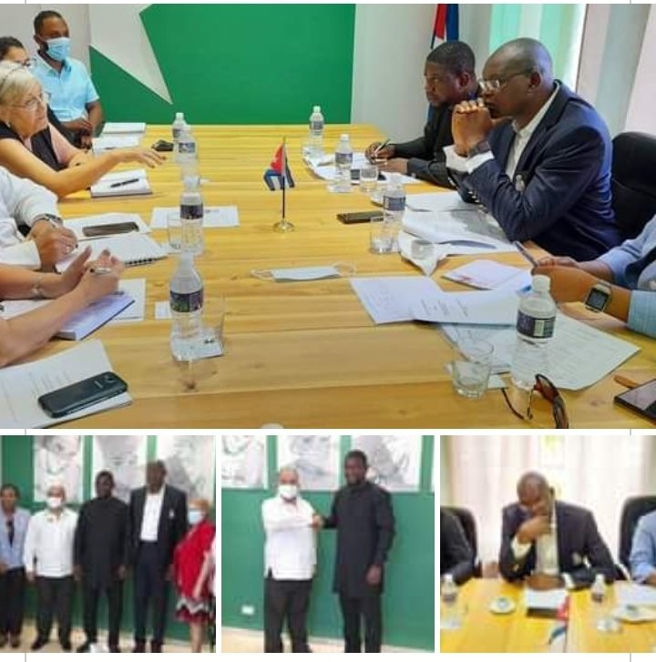The government of #Bayelsa, #Nigeria, and #Cuba evaluate medical cooperation, in particular academic training.
 #CubaPorLaVida #CubaVive #CubaAfrica
<a href="/ClaraPulidoE/">Clara Pulido Escandell</a> <a href="/CubaMINREX/">Cancillería de Cuba</a>