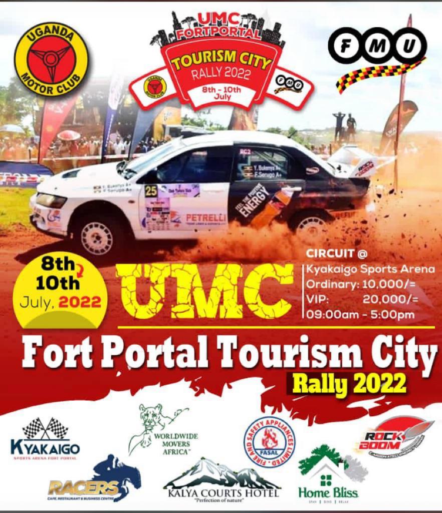 Come join us for an epic rally experience in #FortPortalTourismcity this weekend from 8th-10th July 2022. See you all there.