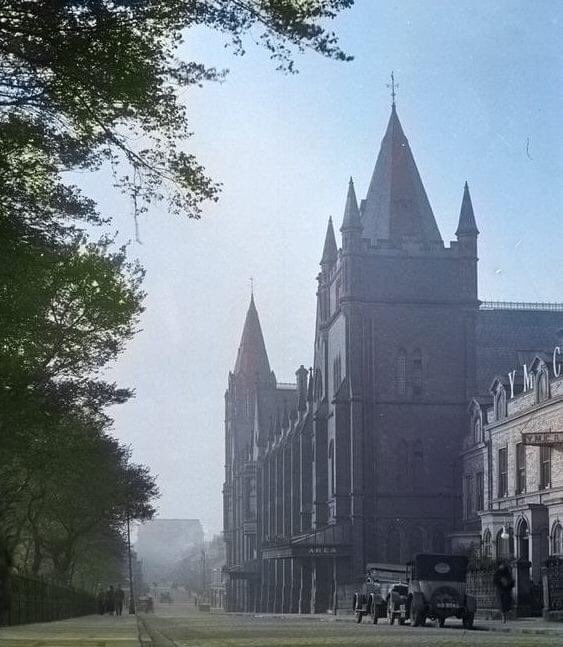 A pre-war shot of the Victoria Hall before bombed in WW2.#Sunderland