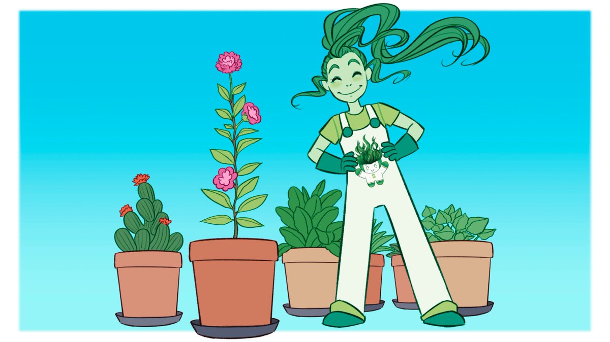 AntonelliniSara's tweet photo. After the character design of Spiri for #ToloGreen, I also did these (3 of 5) illustrations, showing how to use their product!
Those illustrations are in a promotional video #ToloGreen used in a showcase!
The graphic design on the packaging is made by @Franky_Sonic https://t.co/U0sGE9LiKO