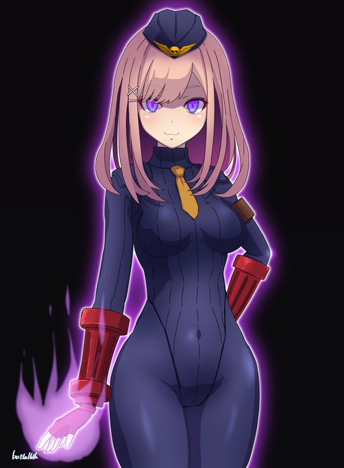 るるちゃん線やらあまりに雑だったので一応直してから腕のスリットも入れて、あとは少し遊んだ
帽子のエンブレムは大きく描いてかなり縮小したけど結構ちゃんと見える 