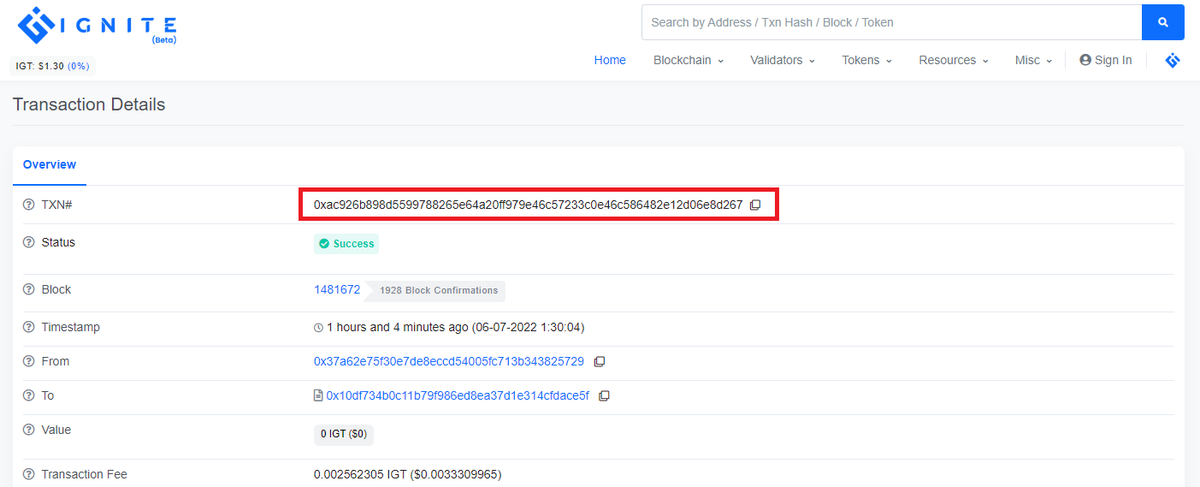 IgniteScan's tweet photo. #IgniteScan🔥 101:
2. What is a Hash!
A Hash in #blockchain is the result of hash-function which is produced by processing any data input into a fix sized output.
The highlighted part of this image is the example of a hash. https://t.co/8WpuqiSB8U