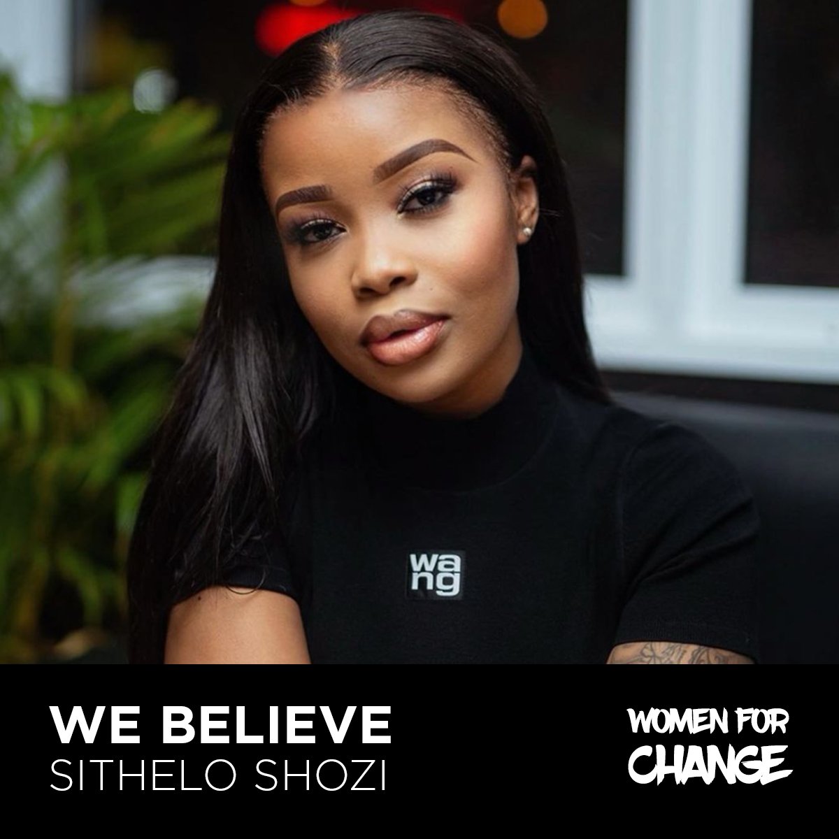 Women For Change on Twitter: "Sithelo, we believe you. We see you. We stand  behind you. #believesithelo #believeher https://t.co/g06HUuw1ol" / Twitter