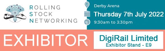 All set for Rolling Stock Networking tomorrow!
Visit the <a href="/RailDigi/">DigiRail</a> team on stand E9 for a chat and Tim Robinson, our Founder and Chairman will be speaking at 2.15pm on Digital Transformation – Lessons from a Parallel World.

<a href="/RSNevents/">RSN Events</a> #networking #rail #technology #innovation