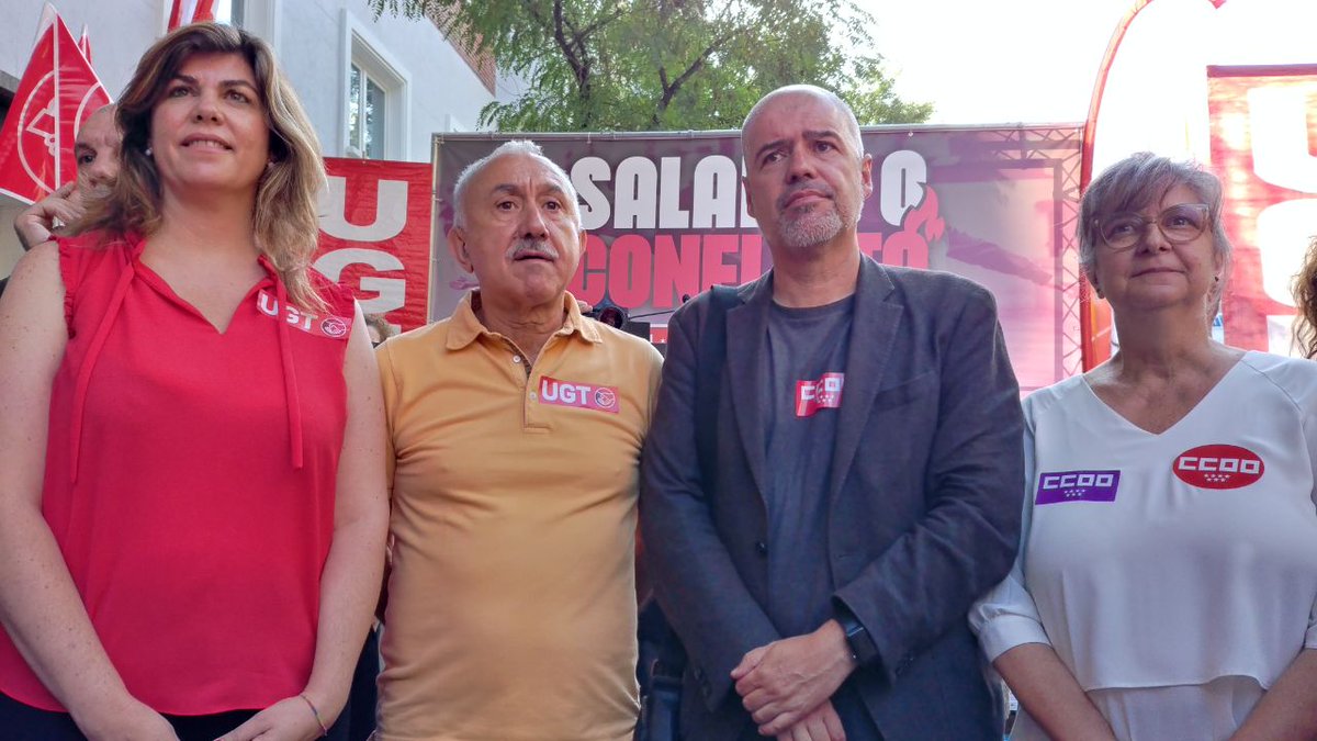 Comisiones Obreras tweet media