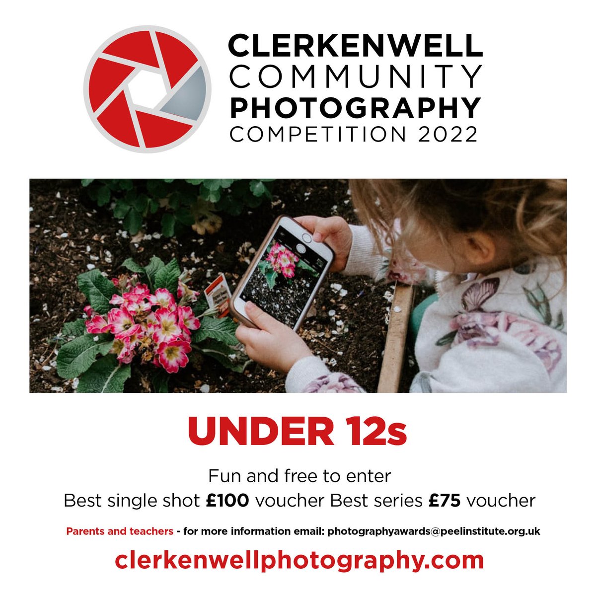 Closing date 31st July. Plenty of time to enter. Prizes in each of 5 age categories. Exhibition in September. See website for details. 
@PeelInstitute <a href="/CDALDN/">Central District Alliance</a> <a href="/leaplondon_/">LEAP</a> <a href="/Soap__box/">SoapboxIslington</a> <a href="/Ec1Echo/">EC1 Echo</a> <a href="/wcj_news/">Wyatt-Clarke & Jones</a> <a href="/hheals/">Helen Healy</a> <a href="/SoundSkool/">SoundSkool Music Industry College 🔈</a> <a href="/WXSParty/">Whitecross Street Party</a>