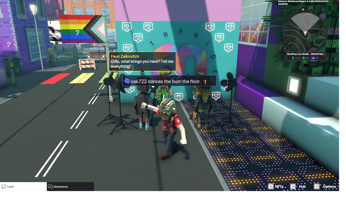 HatterAriel's tweet photo. @TheSandboxGame @METAPRIDELAND I just participated in the #BelongingWeek contest for a chance to win a Progress Flag NFT! Check out my screenshot below!
👇 https://t.co/bdnafvfyyM