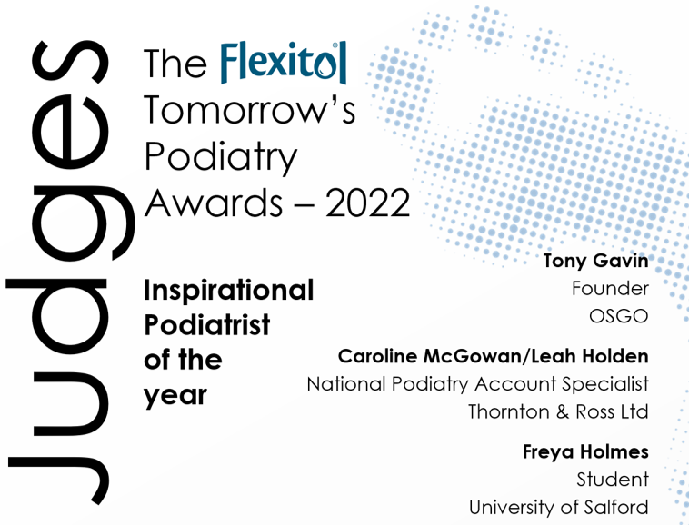 TomorrowsPods's tweet photo. 📣📣📣 Last night we announced the winners of the @FlexitolUK Tomorrow's Podiatry Awards:

The Inspirational Podiatrist of the Year went to:

Elaine Thompson nominated by students @podmednuig.

@nuigalway

Congratulations!!!

#TomorrowsPods #NextGenPods #PodsFixFeet #podiatry https://t.co/R23zkbsM1K