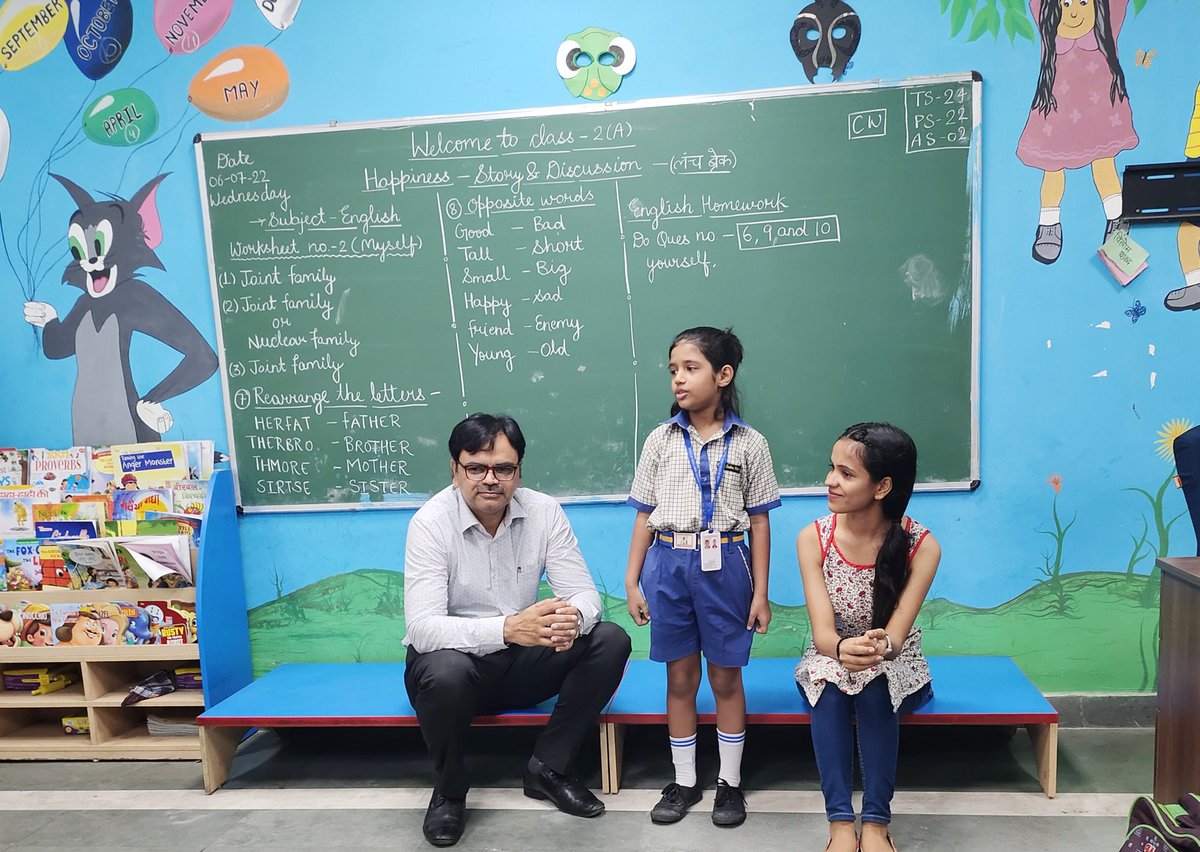 ChanchalS29's tweet photo. Happiness Story Sharing by the Students Under the observation of HOS.
Happy place,Smiling Faces😁 https://t.co/xKsPyl2wGL