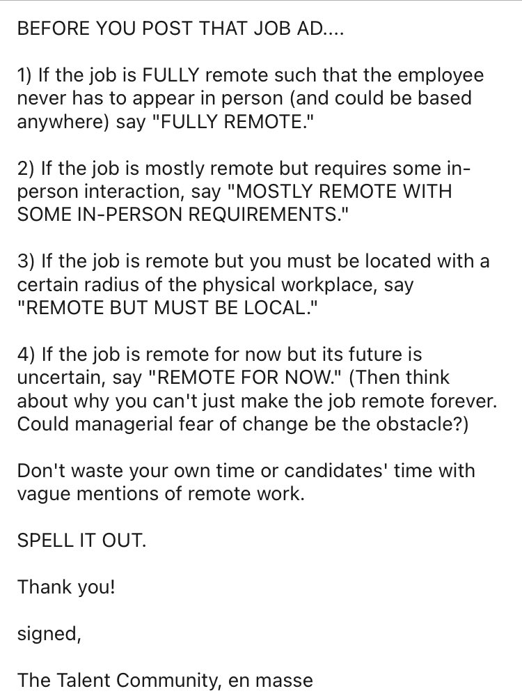 humanworkplace's tweet photo. BEFORE YOU POST THAT JOB AD… https://t.co/enGyKtHik2