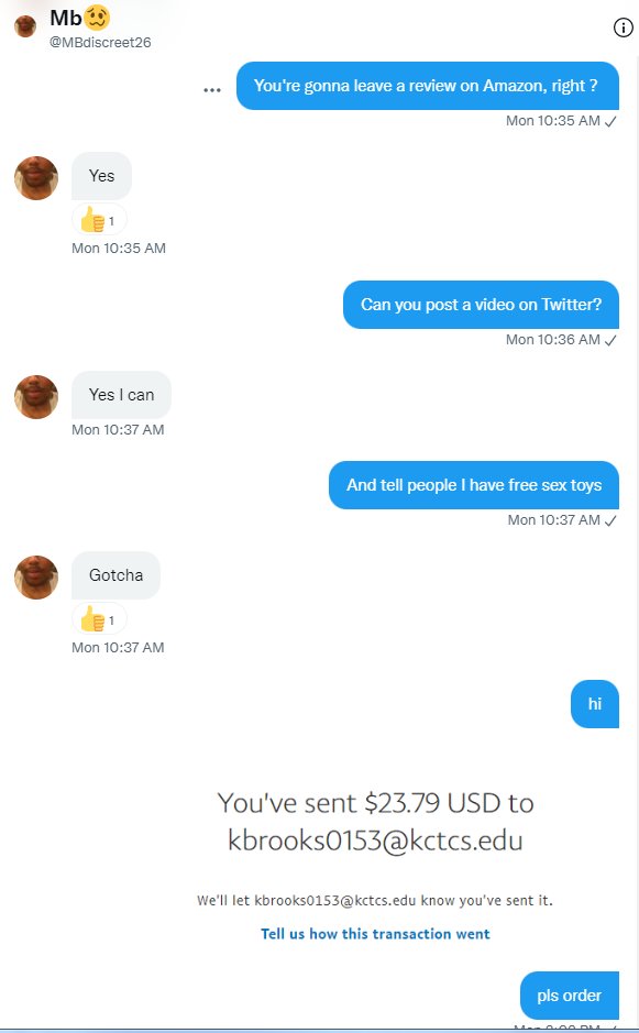 Lucy22885604's tweet photo. I publish a liar!! Take my money don't give me order!!
and He blocked me！！！ 
I will only accept refund after received！！
Don't call me if you don't agree！ https://t.co/H12b1vT31a