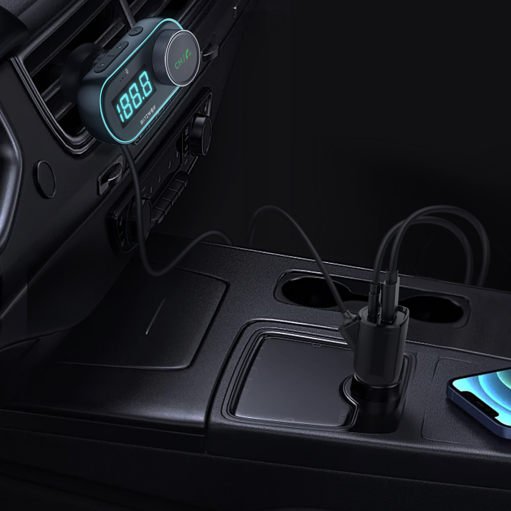 BlitzwolfTec's tweet photo. [ 𝗡𝗲𝘄 𝗥𝗲𝗹𝗲𝗮𝘀𝗲] 🔥🔥

What's the best way to play music in the car?🤔

BlitzWolf® BW-BC3 Music Play Car Kit recommended👏

Learn more: https://t.co/9FnOyk1Tk4 https://t.co/ogVLRZmOsg
