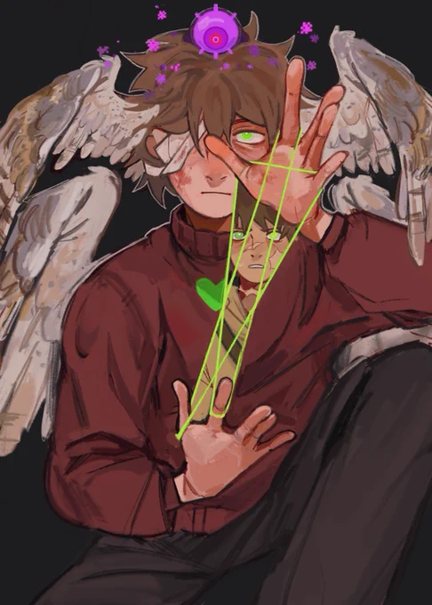 Lovers Knot 
#grianfanart #gtwscarfanart #doublelifefanart 