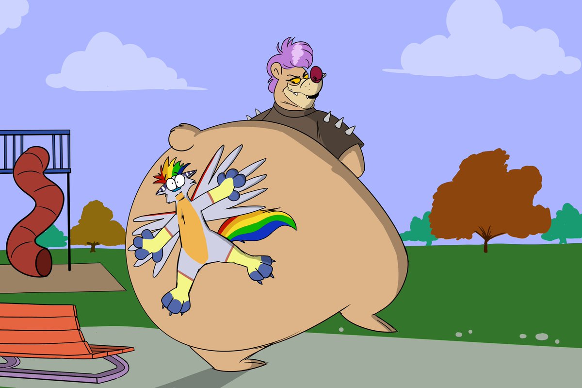 BelugaToons's tweet photo. Commission for @RainbowBenToon! https://t.co/6brfAOXOQa