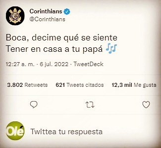 Diario Olé tweet media