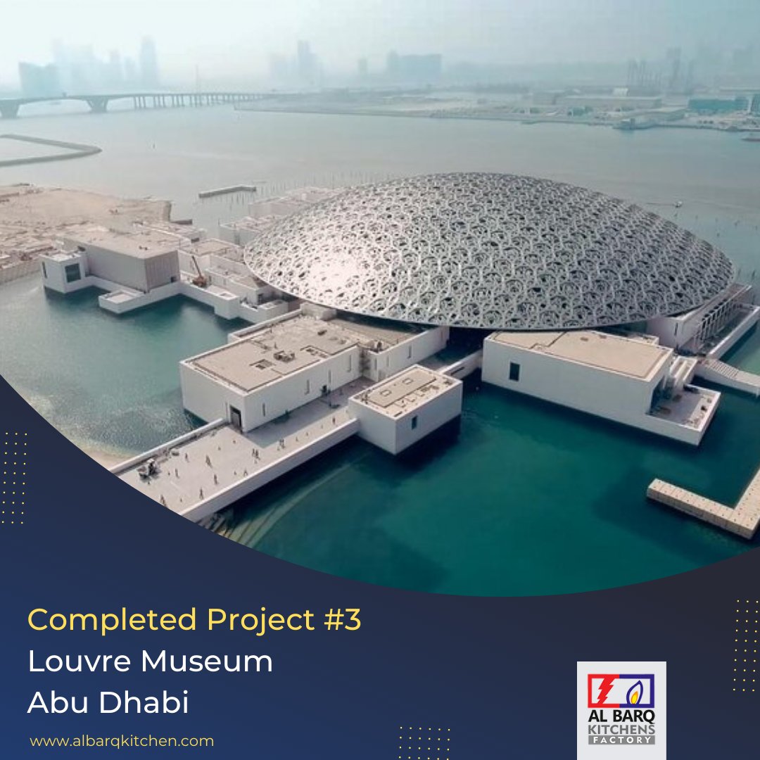 AlbarqKitchen's tweet photo. Completed Project #3
Client Name: Louvre Museum
Location : Abu Dhabi
to know more about our successful clients visit our website
https://t.co/9JwU9HmdU0

#dubai #project #AlBarqKitchen #clientssucess https://t.co/c1O4o3v275