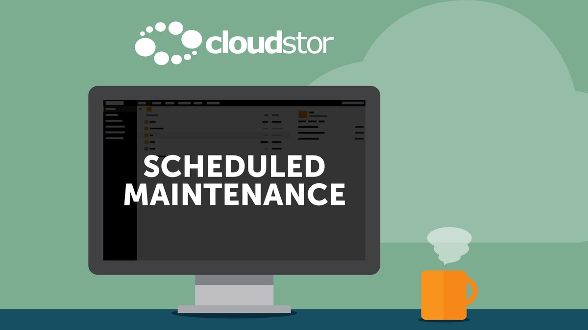 AARNet's tweet photo. Please note that a #CloudStor maintenance is scheduled for tomorrow 7 July at 10am until Friday 8 July at 2am AEST. CloudStor will be unavailable during this time.
Find out more and subscribe to maintenance updates at https://t.co/Ws0F2AdiWM https://t.co/YHEGYGcZzT